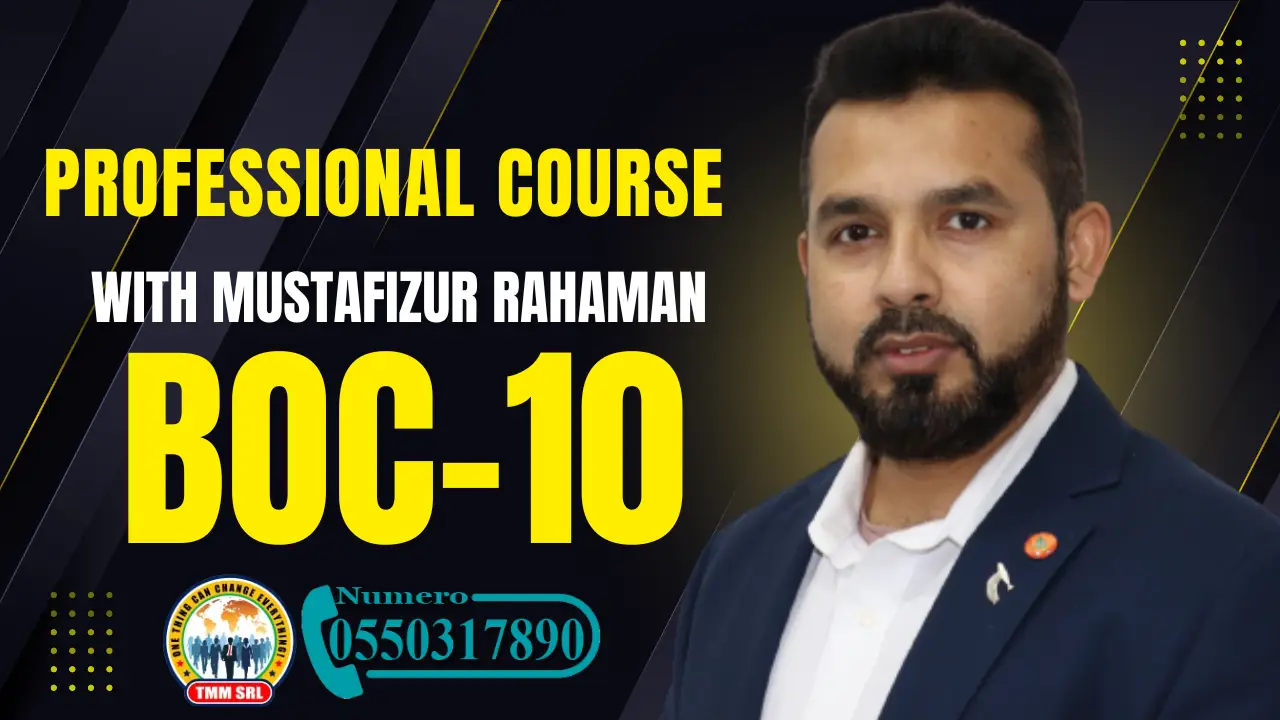 Business Opportunity Course – 10 (ব্যক্তিগত উৎকর্ষ এবং পেশাগত দক্ষতা অর্জন)